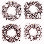 Winterkränze - Laser