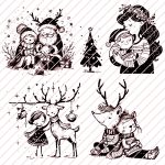 Weihnachtsmotive Teil 1 - Laser