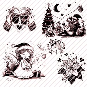 Weihnachtsmotive Teil 2 - Laser