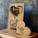 Puzzle Bekanntgabe schwanger - Laser