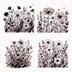 Wiesenblumen - Laser