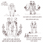 Hochzeit gleichgeschlechtlich - Männer - Laser - PLotter