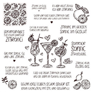 Zitronen - Cocktails - Laser