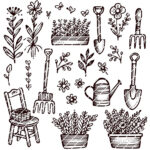 Gartenmotive - Laser - Plotter