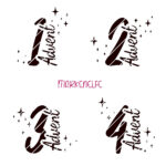 Advenlichterzahlen - Laser - Plotter